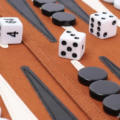 Roll Up Portable Backgammon Board - Image 5