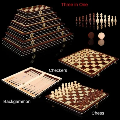 Luxury Wooden Backgammon Boards - Image 4