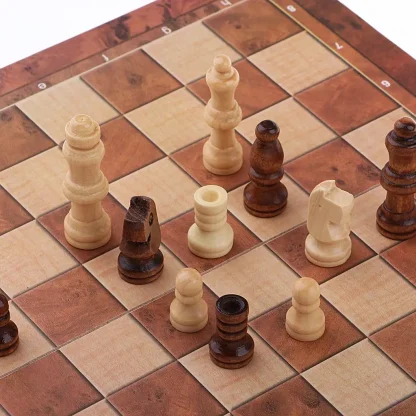 Portable Folding Backgammon Board - Image 6