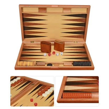 Classic Retro Backgammon Board - Image 6