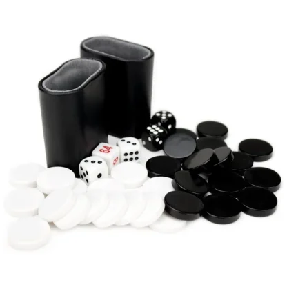 Black Briefcase Backgammon Board - Image 5