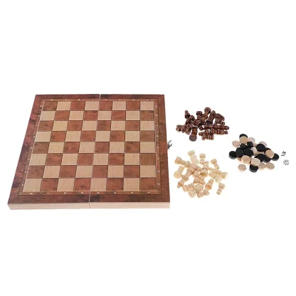Portable Folding Backgammon Board - Image 4